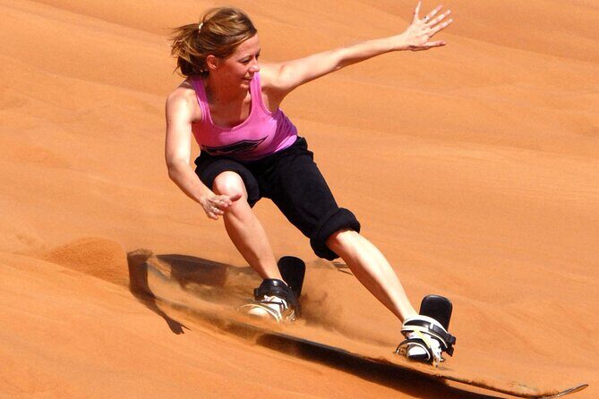 Dubai Morning Private 4x4 Desert Safari Sand Boarding Camel Ride - Key Points
