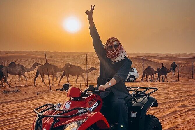 Dubai: Morning Quad bike & Safari Adventure , Sandboarding, camel - Authentic Experiences: What the Reviews Tell Us