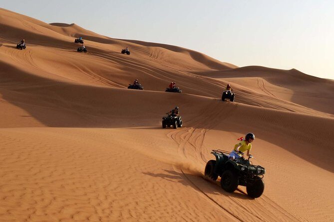 Dubai Morning Quad Bike with Sandboarding and Camel Ride - Introduction
