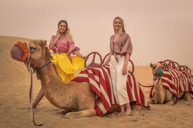 Dubai Morning Quad Bike with Sandboarding and Camel Ride - FAQs