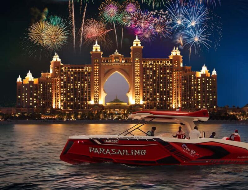 Dubai: New Year Eve Private/Share Fireworks Speed Boat Tour - Key Points