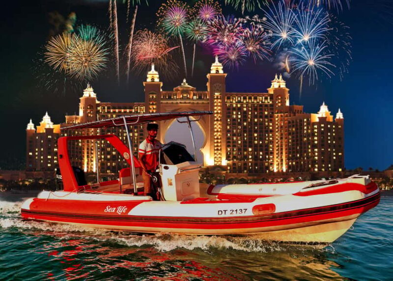 Dubai: New Year's Eve Shared Fireworks Boat Tour - Key Points
