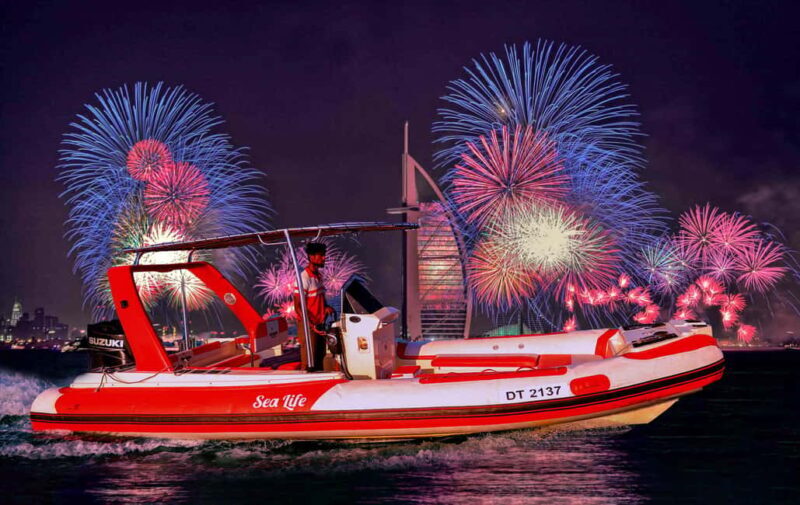Dubai: New Year's Eve Shared Fireworks Boat Tour - An Introduction to the Dubai NYE Fireworks Speedboat Tour