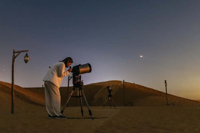 Dubai: Overnight Safari, Dinner, Stargazing & Al Khayma Camp - What to Expect: A Step-by-Step Breakdown