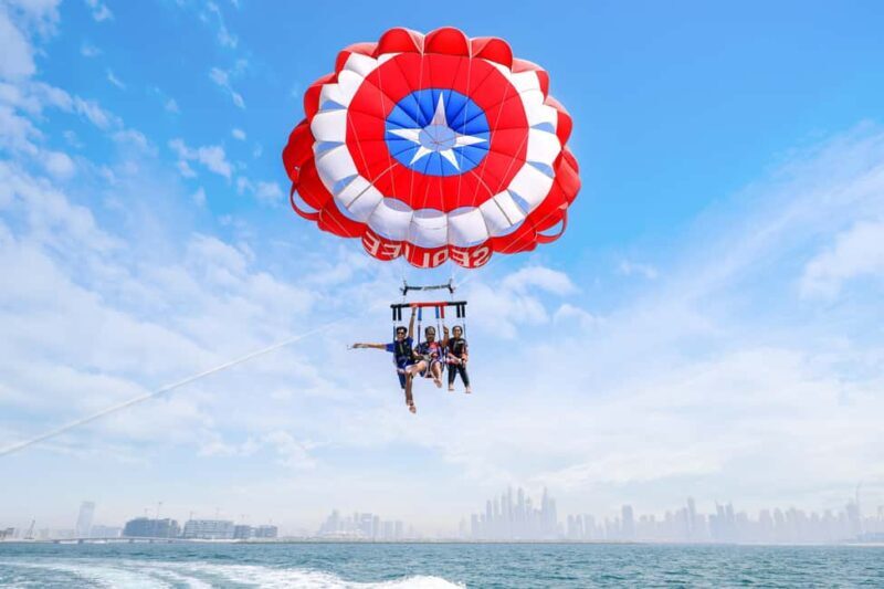Dubai: Palm View and JBR View Parasailing Experience - FAQ