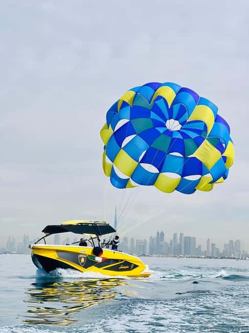 Dubai: Parasailing Experience with Palm, JBR & Marina Views - What to Expect from Your Dubai Parasailing Adventure