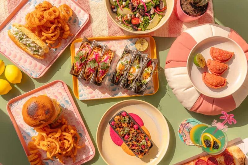 Dubai: Pool & Beach Pass with Prosecco & Fruit Platter for 2 - The Experience of The 305 Beach Club Dubai