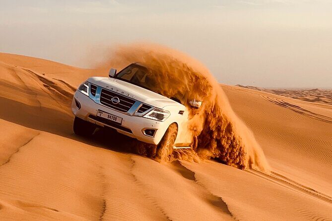 Dubai Premium Desert Safari Red Duns Camel sandbord & Premium BBQ - Key Points