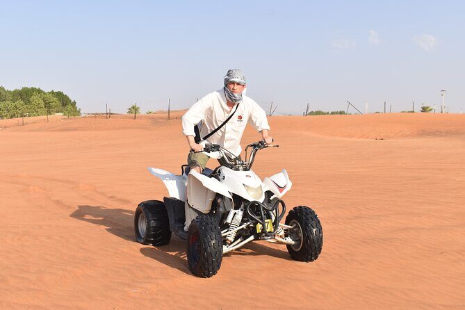 Dubai Premium Red Dunes Safari, Quad Bike, Camels & BBQ - The Sum Up