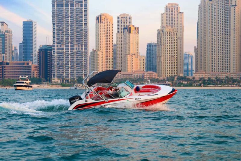 Dubai: Private Boat Tour - JBR/Burj Al Arab/Atlantis options - Key Points  