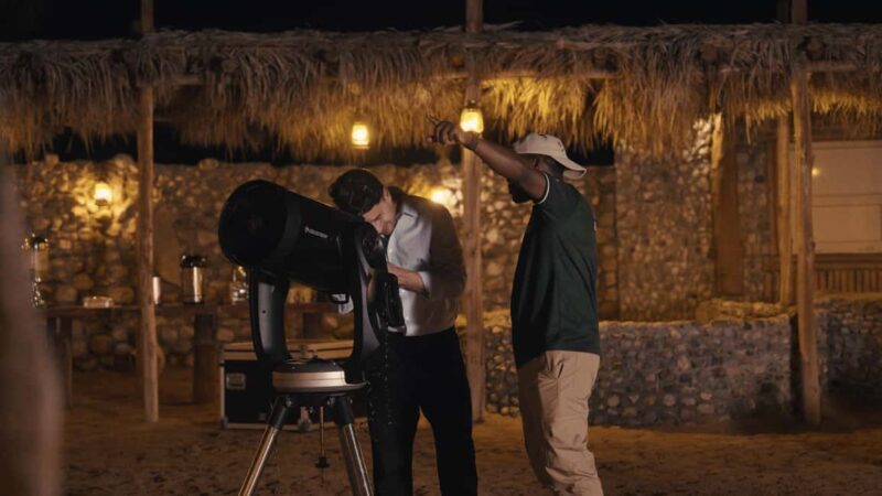 Dubai: Private Night Safari & Astronomy with 3-Course Dinner - Key Points