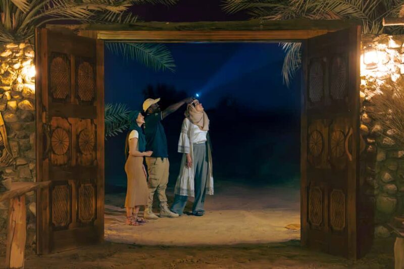 Dubai: Private Night Safari & Astronomy with 3-Course Dinner - The Desert Wildlife & Eco-Walk Experience