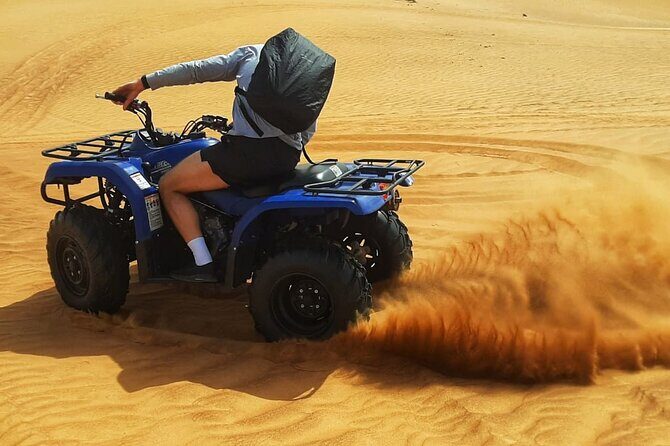 Dubai: Quad Bike Safari, Camels, & Camp with BBQ Dinner - Key Points