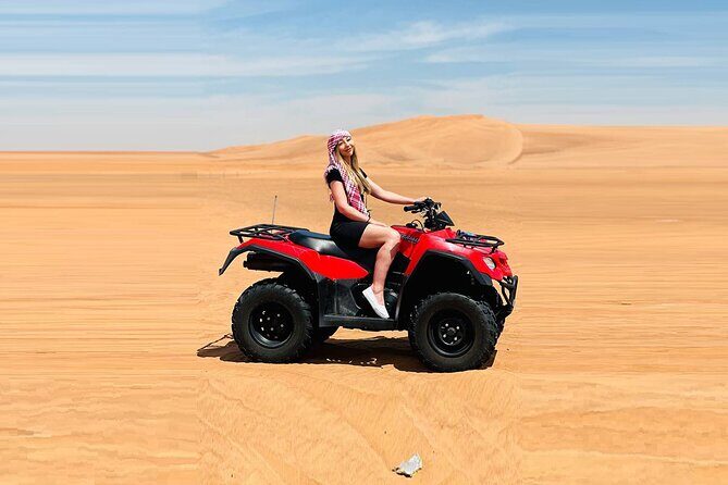 Dubai: Quad Bike Safari, Camels, & Camp with BBQ Dinner - Who Should Consider This Experience?