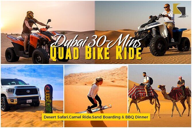 Dubai Quad Biking with Desert Safari - Thrilling ATV Ride Dubai - Who is This Tour Best Suited For?  