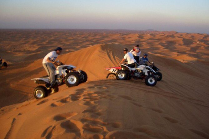 Dubai Red Dunes Safari by Quad Bike, Sand boarding, Camel Ride & BBQ Dinner - The Experience in Detail
