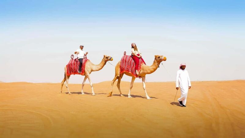 Dubai: Sandboarding, Camel Ride and Red Dune Bashing - Authentic Desert Encounters: Camels and Quad Biking