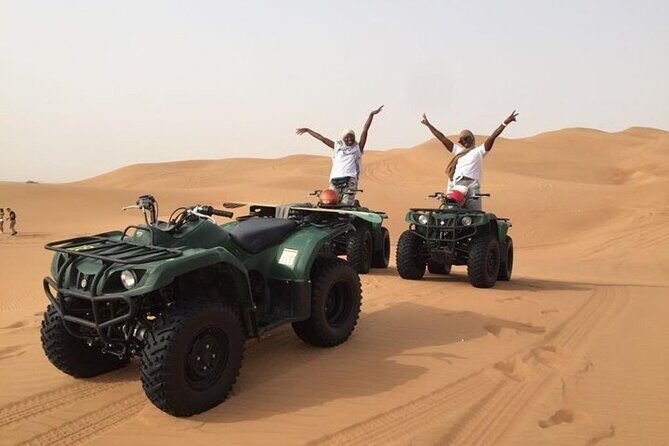 Dubai Self-drive Quad Bike, Sand Boarding, Camels & Refreshments - Who Will Love This Tour?