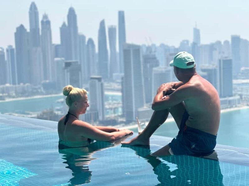 Dubai: Sky Pool and Palm Observatory Access - The Sky Pool: Elevated Relaxation