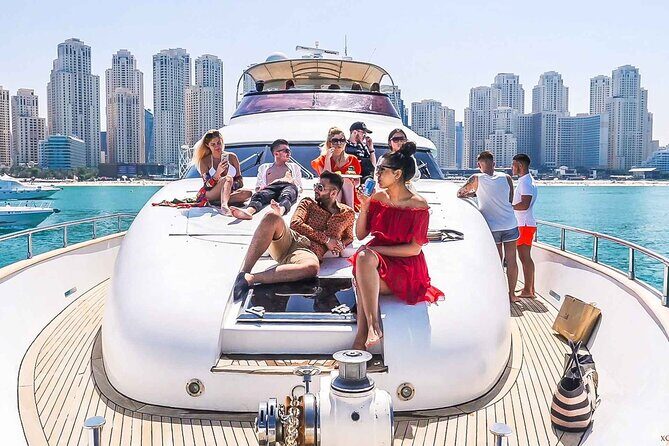 Dubai Sky Walker Sharing Yacht Tour with Live BBQ and Drinks - Key Points