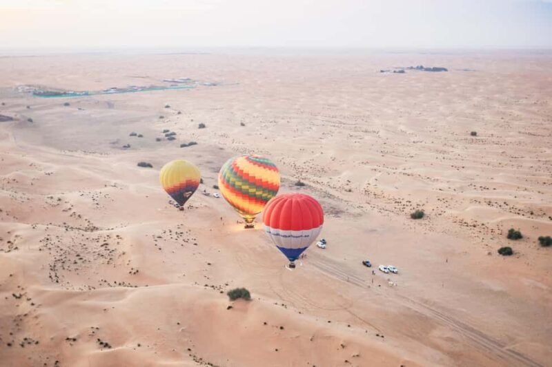 Dubai: Sunrise Hot Air Balloon Tour Over the Desert - Detailed Breakdown of the Itinerary