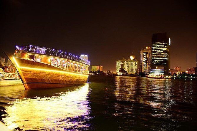Dubai Super Saver: Desert Camp Experience by 4x4 and Dhow Dinner Cruise - FAQs