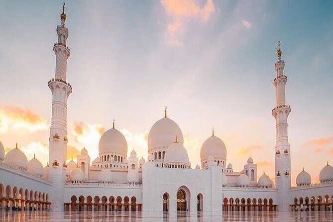 Dubai To Abu Dhabi: Grand Mosque, Royal Palace & Etihad Towers - Key Points
