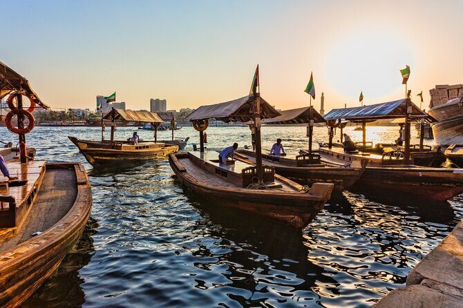 Dubai Traditional City Tour from Dubai with Abra Ride - Transportation and Group Size