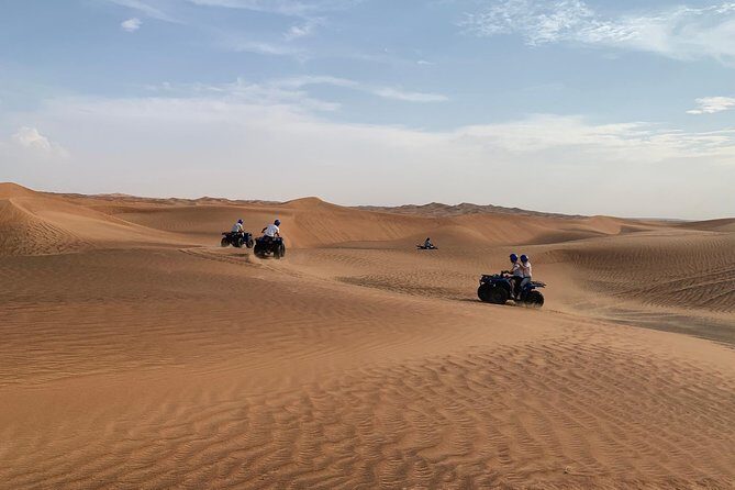 Dubai: Unique SUNSET Quad Bike Red Dunes Safari - The Itinerary Breakdown