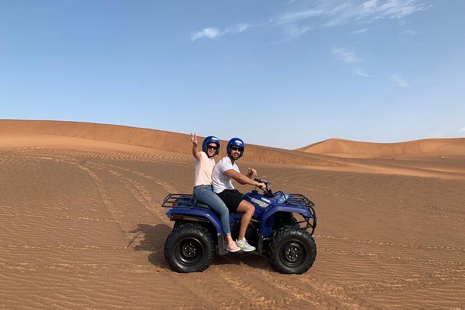 Dubai: Unique SUNSET Quad Bike Red Dunes Safari - FAQ