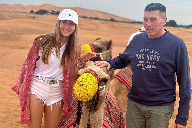 Dubai VIP Desert Safari & Sunset , Camel Ride, Premium dinner - Dune Bashing and Red Dunes