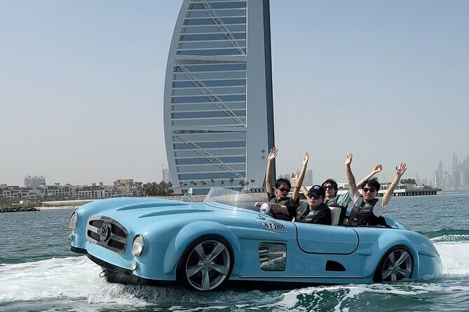 DUBAI: VIP Style - 4 seater Jet Car Tour + Free Coffee - Key Points