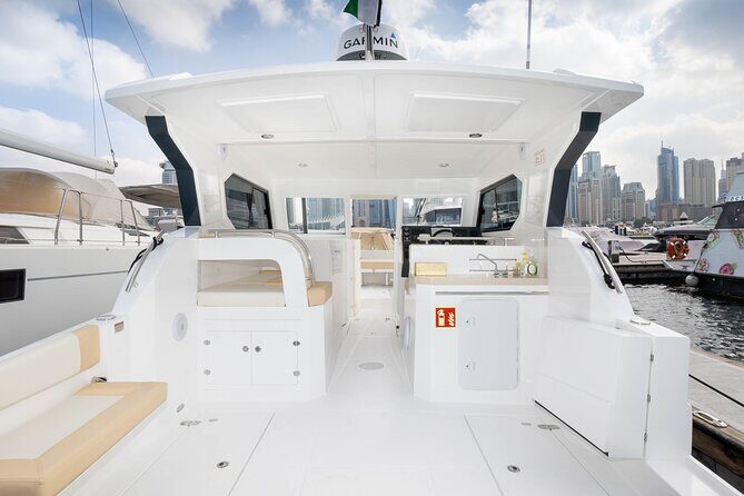 Dubai Yacht Book 36ft Yacht on rent in Dubai up to 10 persons - Pricing and Value