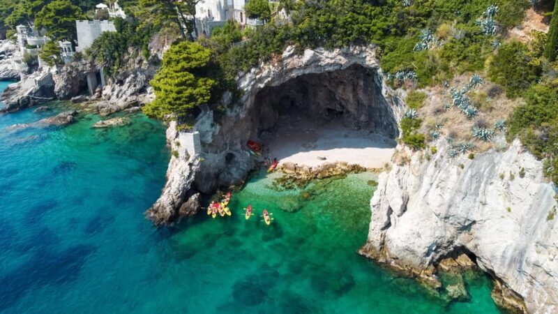 dubrovnik-kayaking-snorkel-morning-tour-3h-1-5h-options