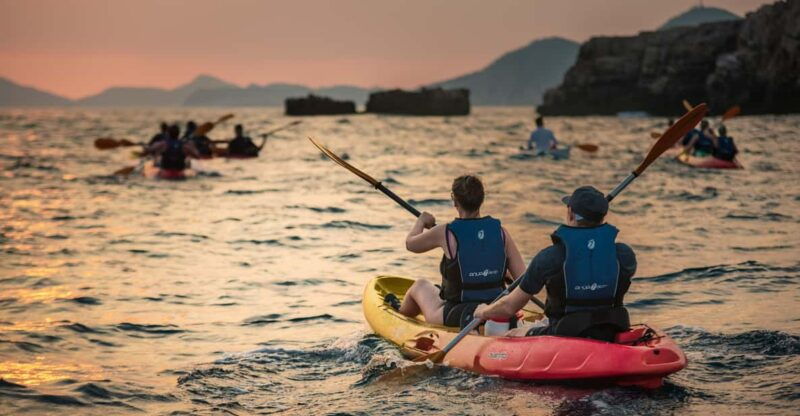 dubrovnik-sunset-kayaking-and-snorkeling-tour