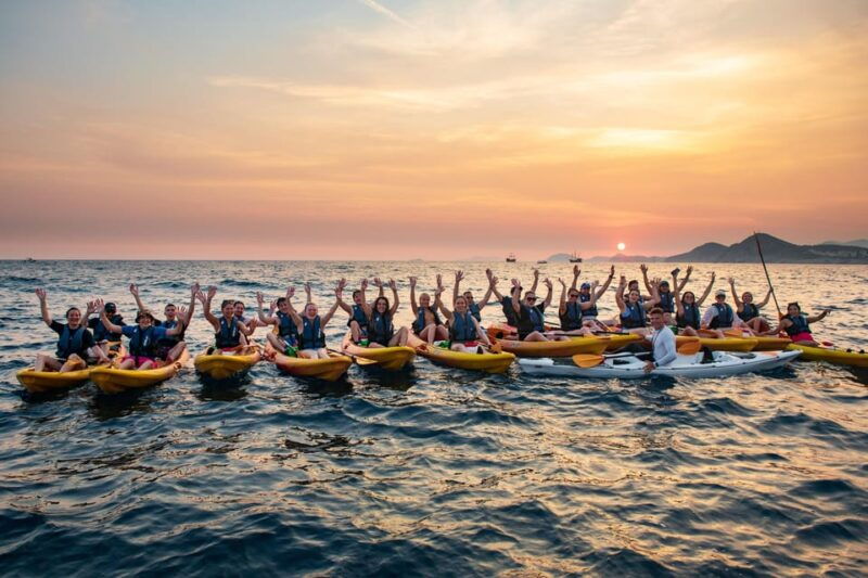 dubrovnik-sunset-kayaking-and-snorkeling-tour
