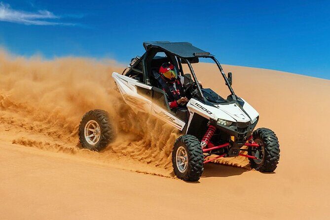 Dune Buggy Ride with Camel Rides, Sand Boarding with Free Pickup from Dubai - Pickup & Transportation