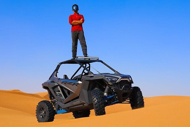 Dune Buggy Ride with Camel Rides, Sand Boarding with Free Pickup from Dubai - Briefing & Safety