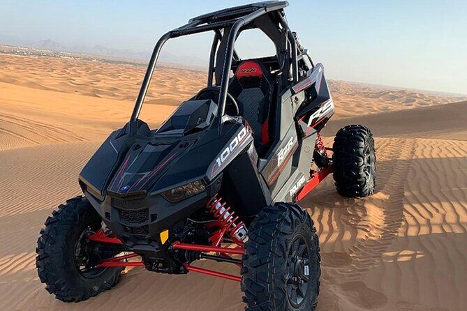 Dune Buggy Ride with Camel Rides, Sand Boarding with Free Pickup from Dubai - Drop-off & Return