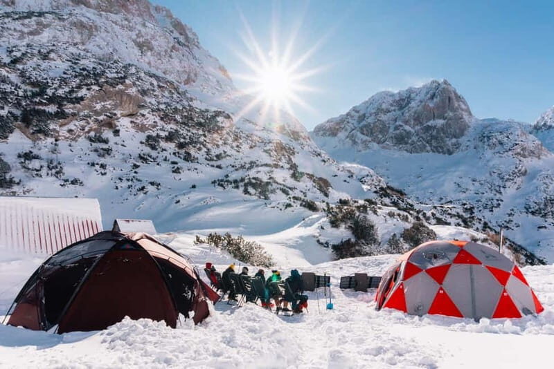 Durmitor National Park: Snowshoeing Hike to Base Camp - The Return Journey