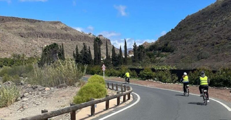 E-Bike Mountain Tour in Natural Park +Option Tapas in a Cave - Key Points