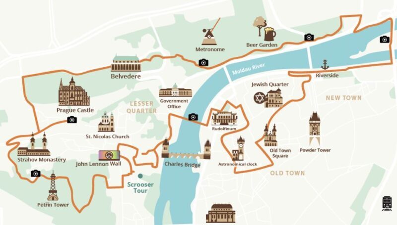 E-bike Tour: 10 Must-See Landmarks & Viewpoints in Prague - FAQs