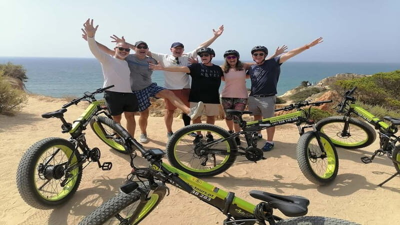 E-bike tours through the magnificent cliffs of Benagil and E-bike rental - What Makes the Bikes and Guides Stand Out