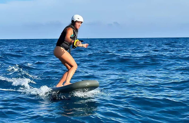 E-Foil Adventure with Instruction in Sitges - Practical Aspects and Value