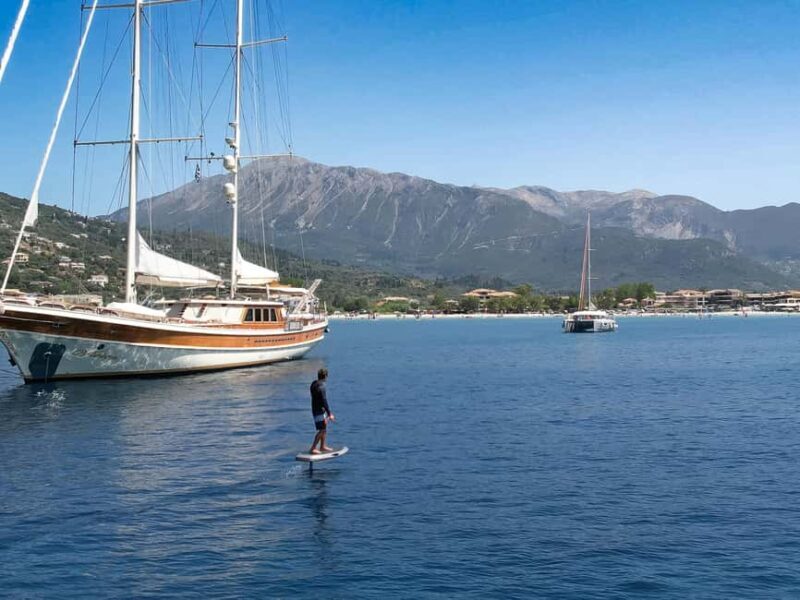 e-Foil Experience in Vasiliki Bay  Fly Above the Water - Key Points  