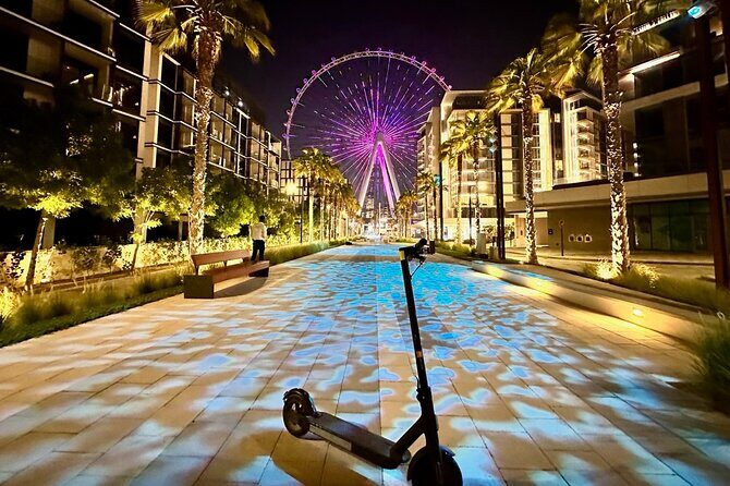 E-Scooter Guided Tour of Marina, JBR, Bluewaters Top Attractions - Why This E-Scooter Tour Stands Out