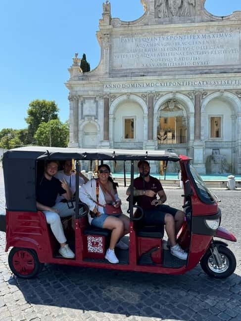 E-Tuk Tour: Express Highlights of Rome - Key Points