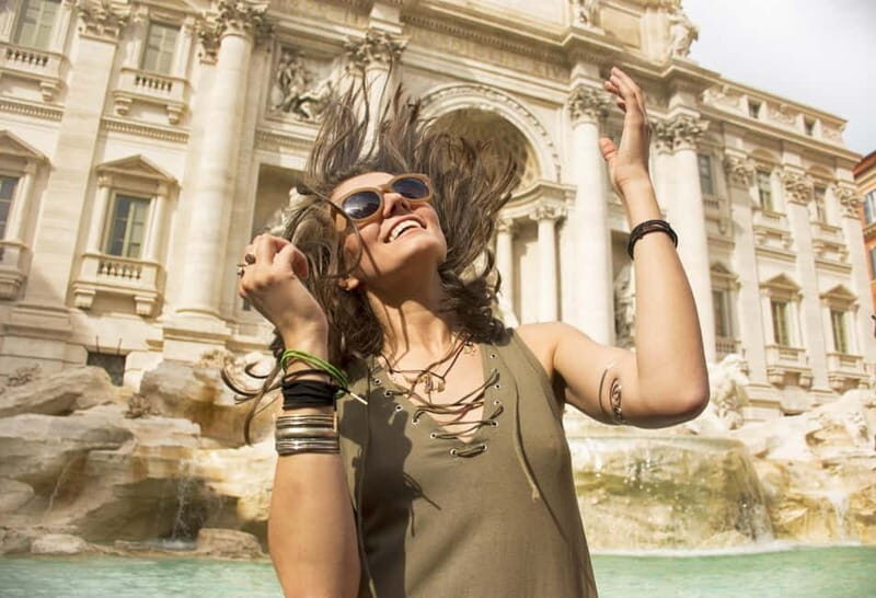 Early morning photoshoot at The Trevi Fountain - In Closing