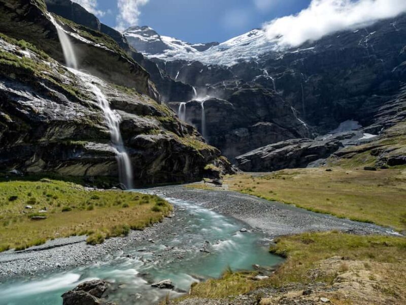 Earnslaw Burn Glacier & Waterfalls | 45 mins from Glenorchy - The Value of this Experience