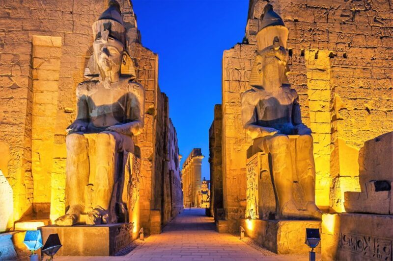 East and west banks private day tour included Balloon Ride - Experiencing Luxor from the Sky and Ground  